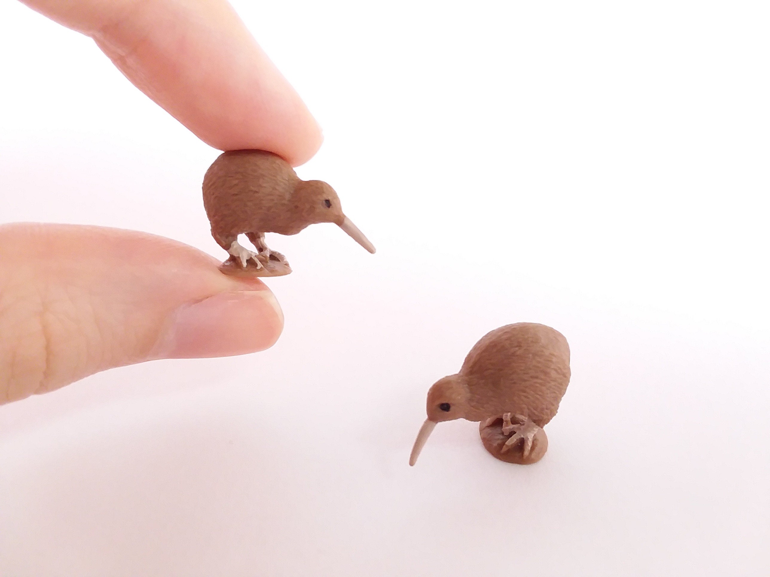 Tiny Kiwi Bird Figurine 1 Soft Plastic Bird For Fairy Garden Etsy 日本 Tiny Kiwi Bird Figurine 1 Soft Plastic Bird For Fairy Garden Etsy 日本