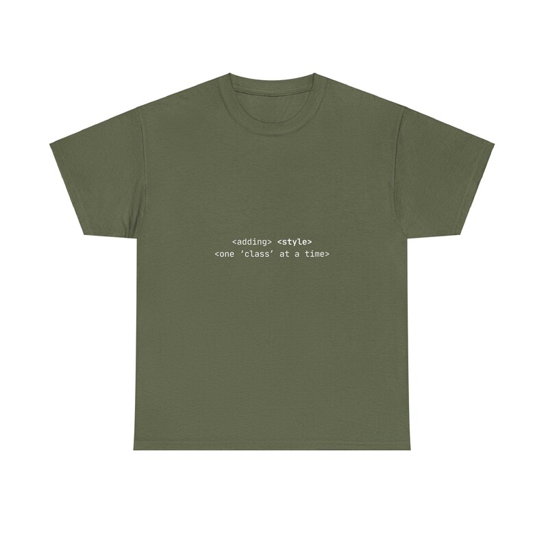 Aangepaste CSS e-learning ontwikkelaar grappige tshirt, programmeur coderingst-shirt, webontwikkelaar cadeau, uniseks katoenen shirt, computerwetenschappelijke top afbeelding 2
