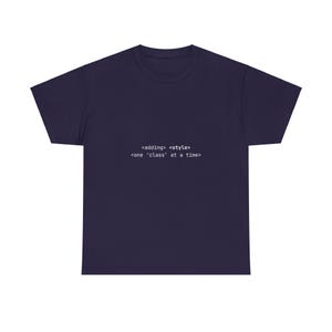Aangepaste CSS e-learning ontwikkelaar grappige tshirt, programmeur coderingst-shirt, webontwikkelaar cadeau, uniseks katoenen shirt, computerwetenschappelijke top afbeelding 6