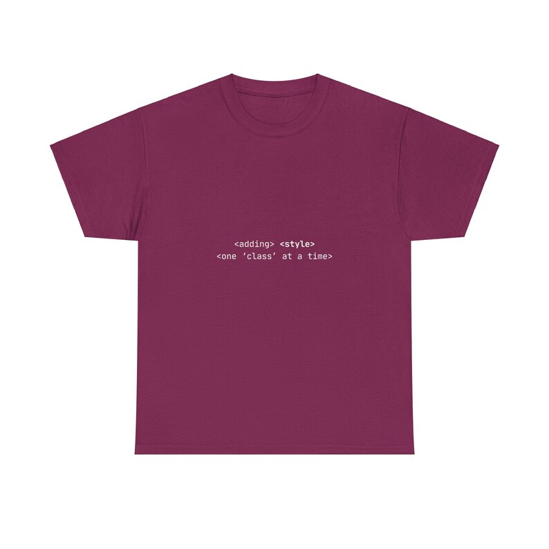 Aangepaste CSS e-learning ontwikkelaar grappige tshirt, programmeur coderingst-shirt, webontwikkelaar cadeau, uniseks katoenen shirt, computerwetenschappelijke top afbeelding 5