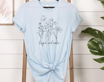 Camiseta de trabajo social para hospicio / Camiseta de trabajador social / Regalo para trabajador social / Mes del trabajo social / Cuidados al final de la vida