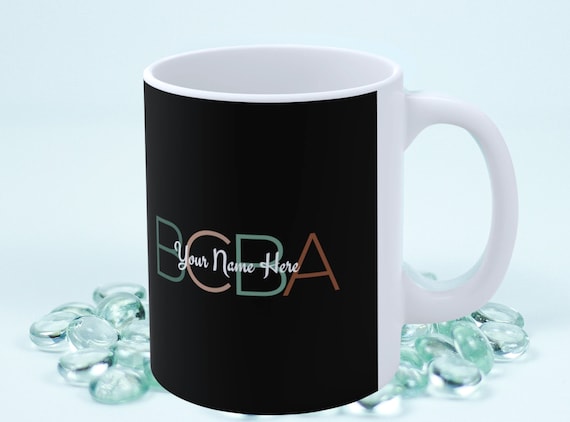 Personalized BCBA Mug Bcba Gifts ABA Mug ABA Therapist Gift Aba
