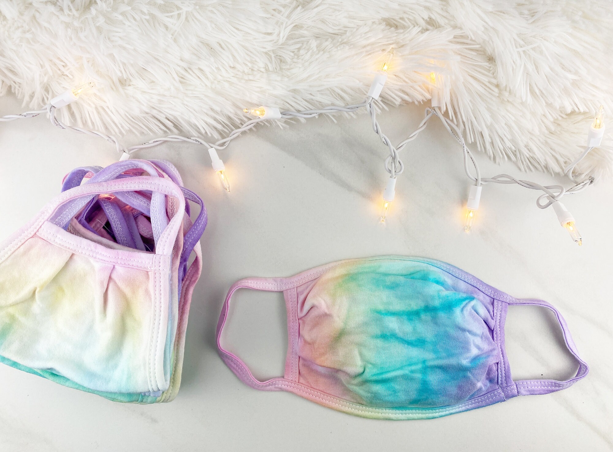 Pastel Face Mask Reusable Washable Pastel Tie Dye Mask Pastel Etsy