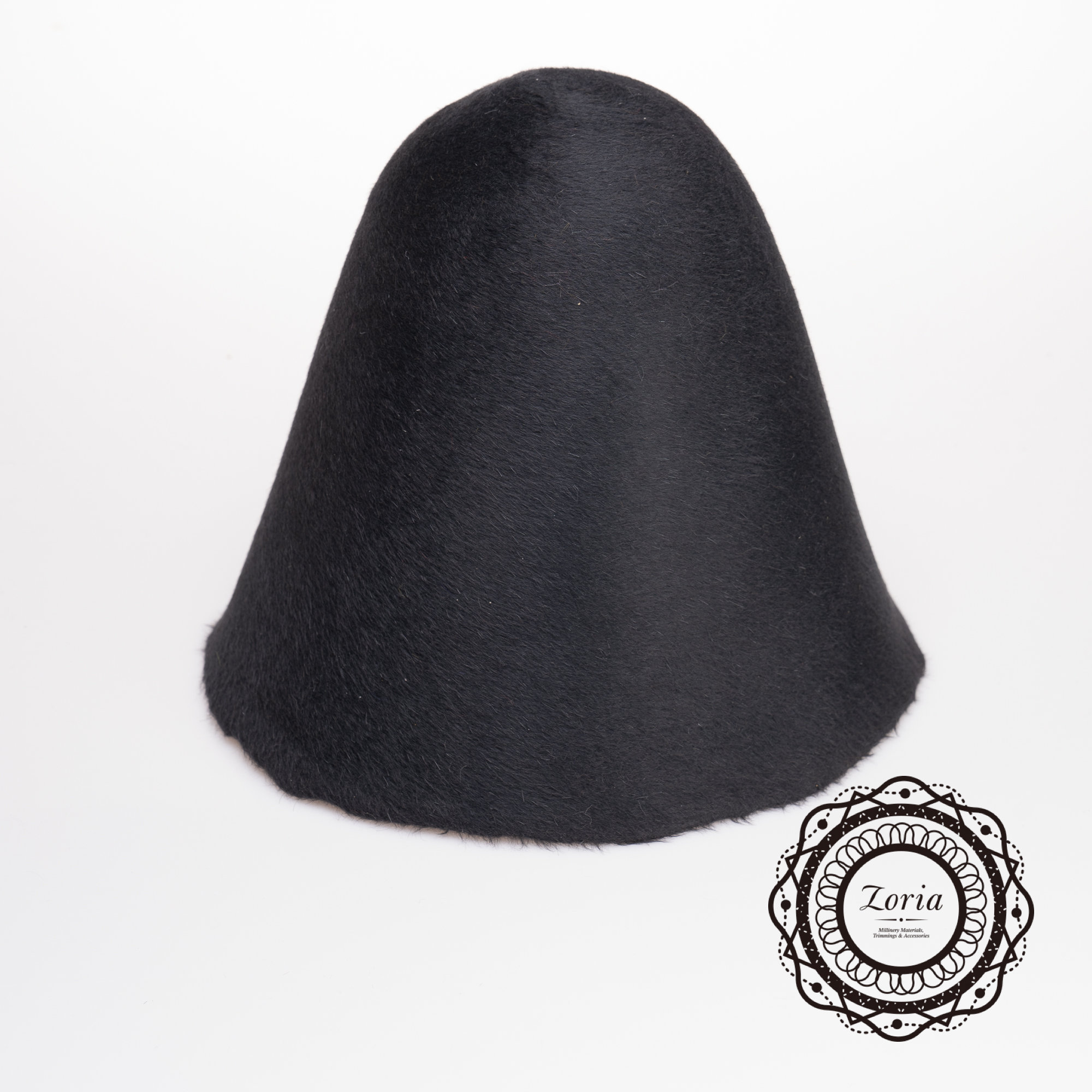 FABULOUS 1930s\' BLACK FELT \