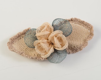 Sinamay flower trimming for hat designing and for other creative craft use