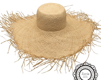 Straw Hats Woven Circle Fringe Beach Cap Summer Hollow Out Big Straw Hat A1,Beige 2 Straw Hats Woven Circle Fringe Beach Cap Summer Hollow Out Big Straw Hat A1,Beige 2