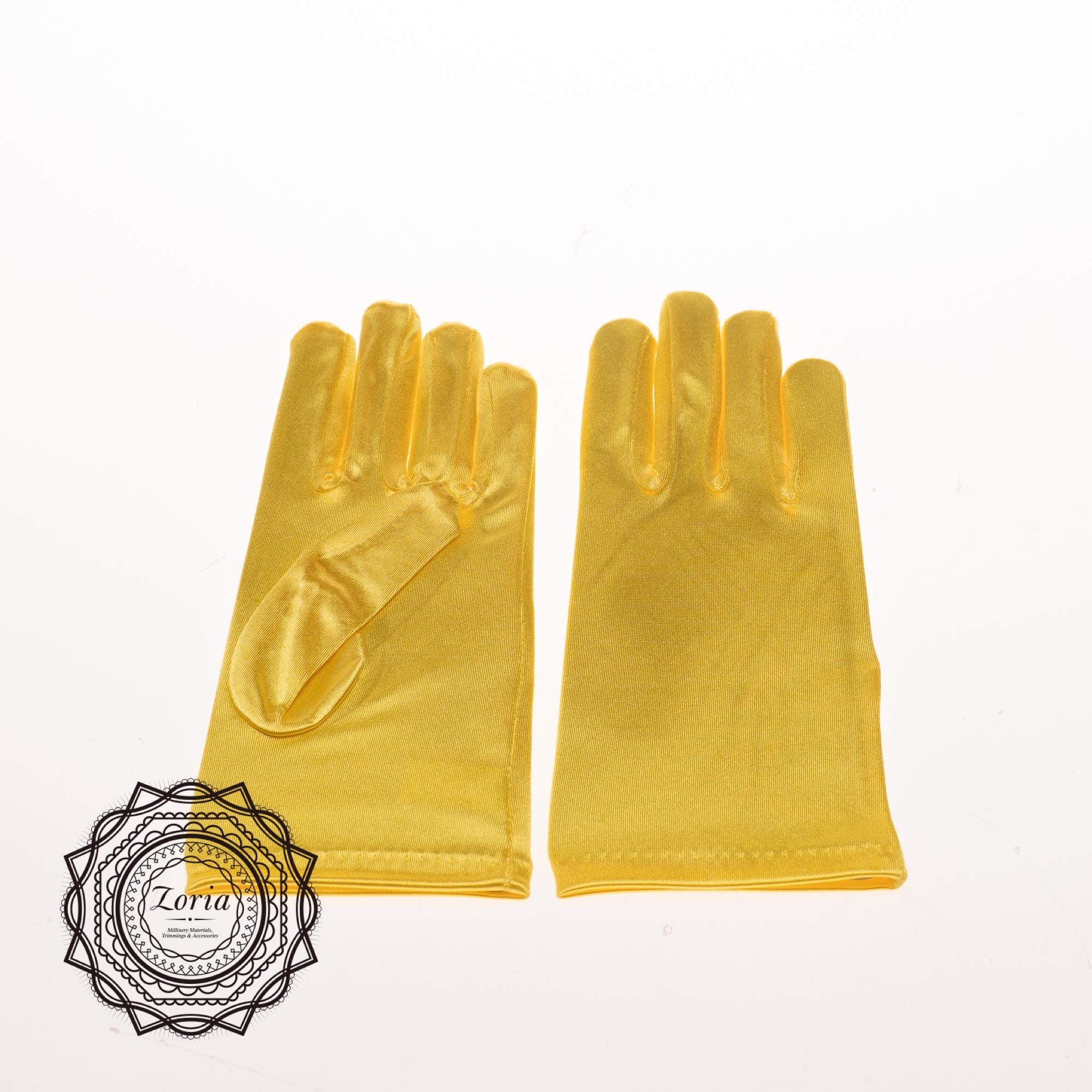 Wrist Length Satin Gloves Comes in Multiple Colors GLOVE06 Etsy