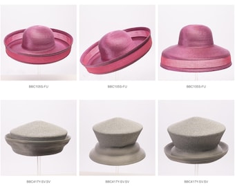 Blocked hat body for millinery use | BBC