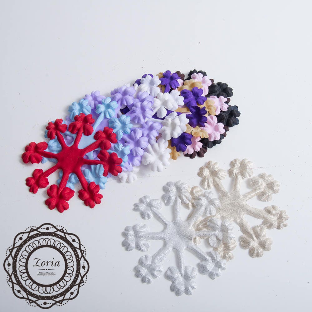 Satin Hydrangea Flower Petals (5 Pieces)