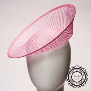 Saucer Sinamay Millinery Bases | PSBC-19004