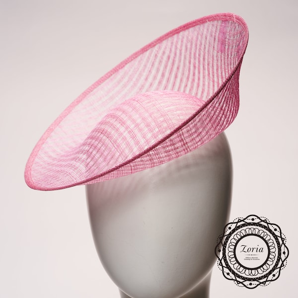 Saucer Sinamay Millinery Bases | PSBC-19004