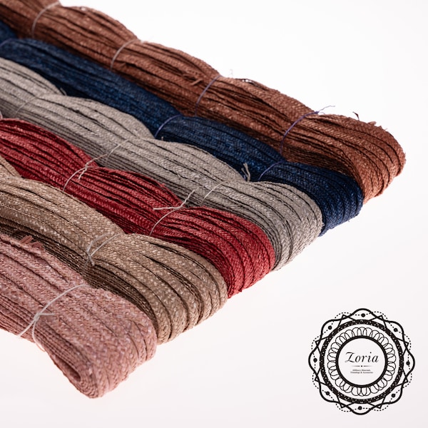 Natural Milan Straw Braid - 45-60 meters | CH-AD72