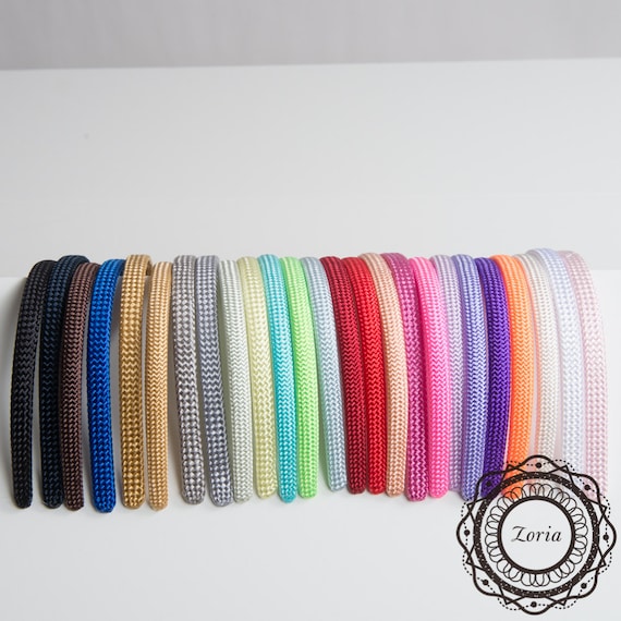Poly Braid Covered Plastic Headband | CF000