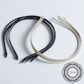 4 mm Satin Ribbon Cover Metal Headband per Piece | CF000-4-P-SR