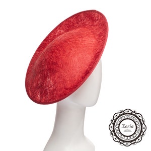 Large Saucer Sinamay Millinery Bases | PSBC-19006