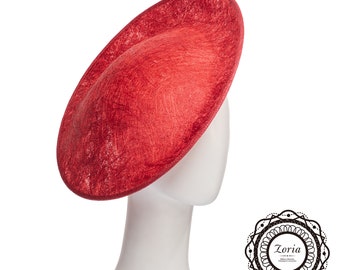 Large Saucer Sinamay Millinery Bases | PSBC-19006