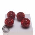 25mm Rhinestone Glass Crystal Clay Ball | Sold by piece | 801157-25