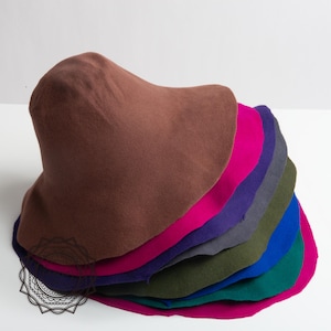 100% Wool Felt hatbody | Brim 3-6 inches | FM