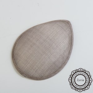 Juliet Sinamay Fascinators Cocktails hats Millinery Frame Base | PSBC-16001 image 4