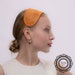 Wide Sinamay base w/ribbon wrap headband | PSHB-21126 