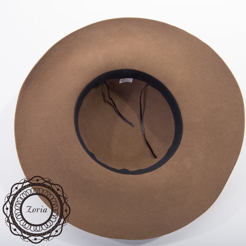 Floppy Swinger Blocked Untrimmed Wool Felt Hat Base | W0169A image 5