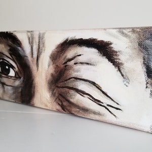 Robert De Niro Eyes Acrylic Painting Original Signed
