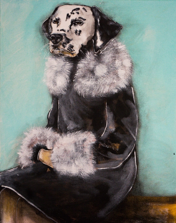 Dalmatian fur coat new arrivals