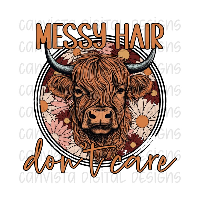 Messy Hair Dont Care - Etsy