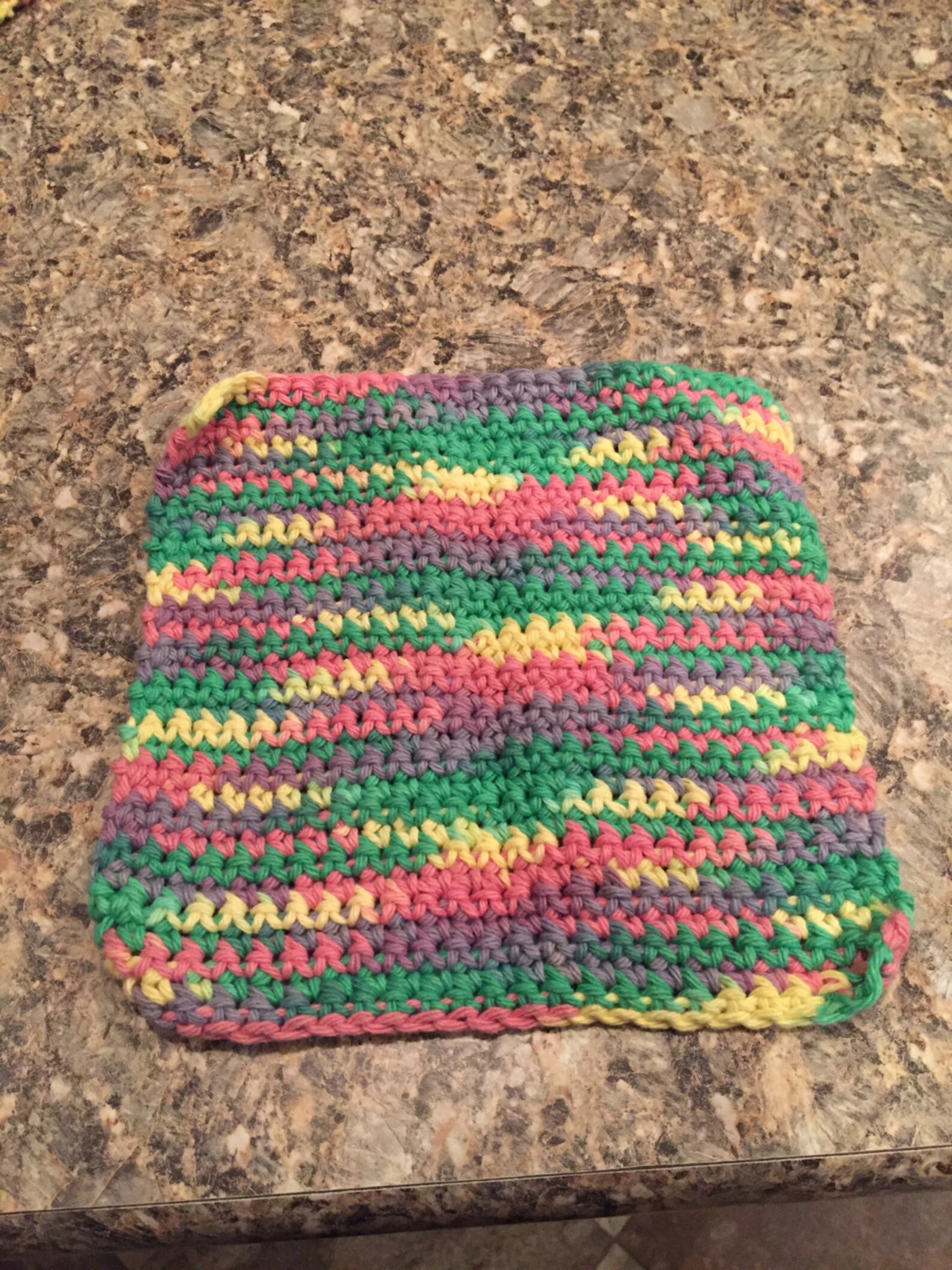 Handmade single crocheted dishcloth Etsy