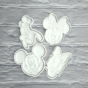 Mouse Cookie Cutter Stamps, Mouse Cookie Cutter, Cookie Cutters, Cookie Cutter, Fondant Stamps, Mouse Party, Mouse Birthday