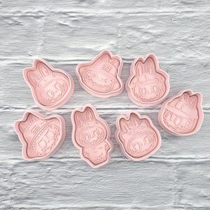 Monster Cookie Cutter Stamp Set, Monster Cookie Cutter, Monster Cookies, Monster Stamp, Monster Playdough Mold, Monster Mold