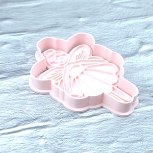 Fairy Cookie Cutter, Fairy Fondant Stamp, Fairy Party, Fairy Cake, Fairy Cookies, Fairy Party Theme, Fairy Birthday