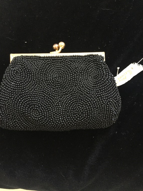 Beaded Coin Purse Made in France