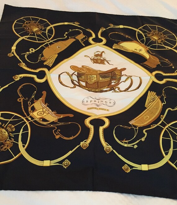 Hermes 'Springs' Silk Scarf made for Neiman Marcus - image 3