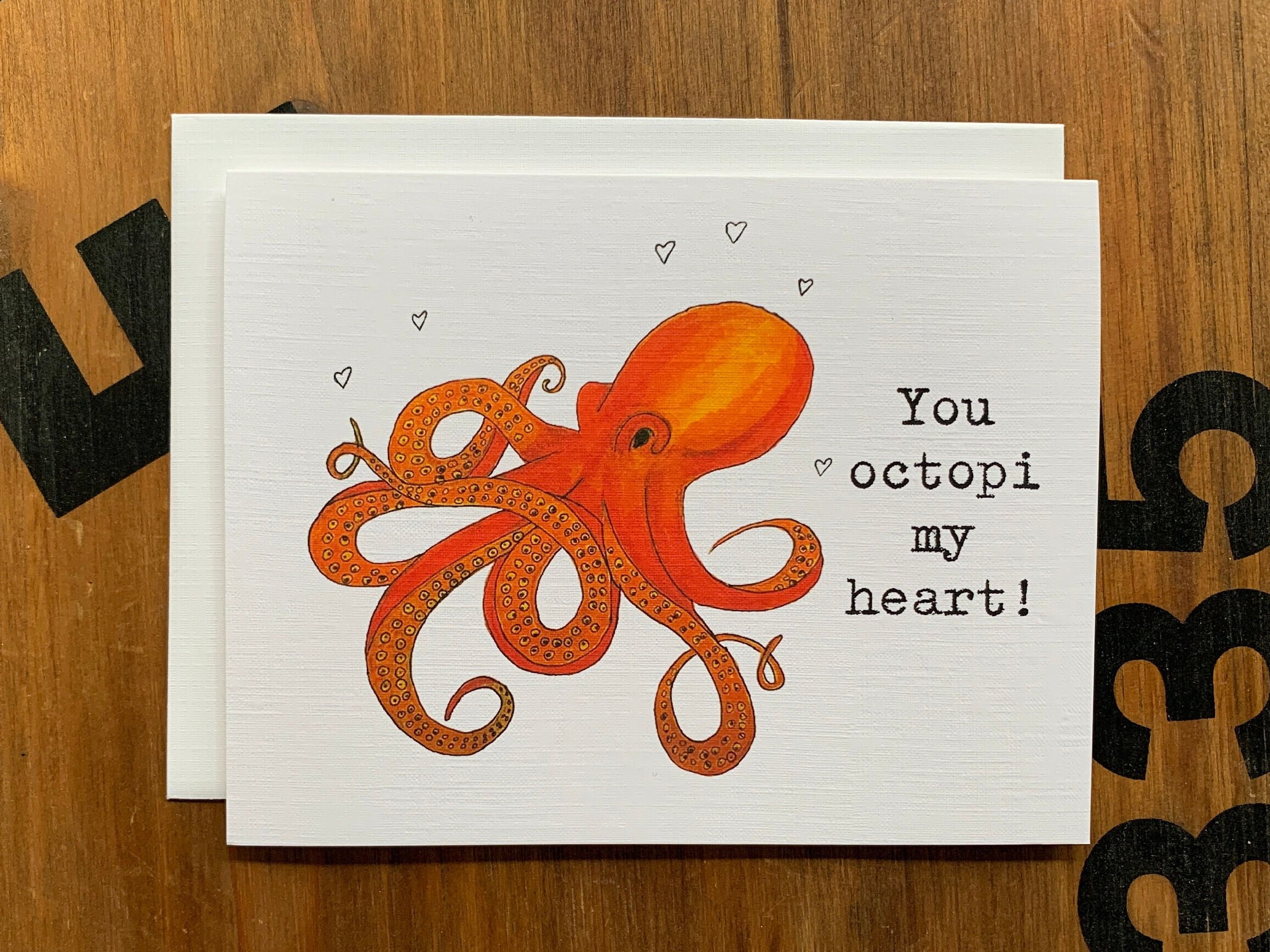 Octopus Heart - Etsy