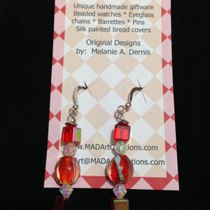 Sterling Silver Beaded Earrings