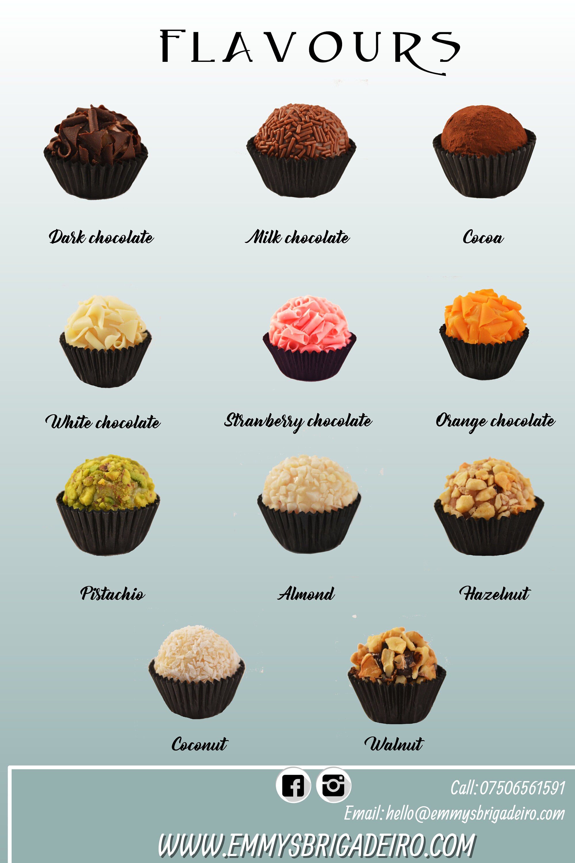 Gift box of 10 brigadeiros Brazilian gourmet truffles Etsy