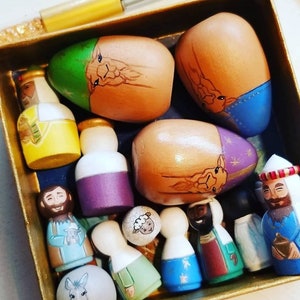 24 day Nativity Advent Calendar, Christmas