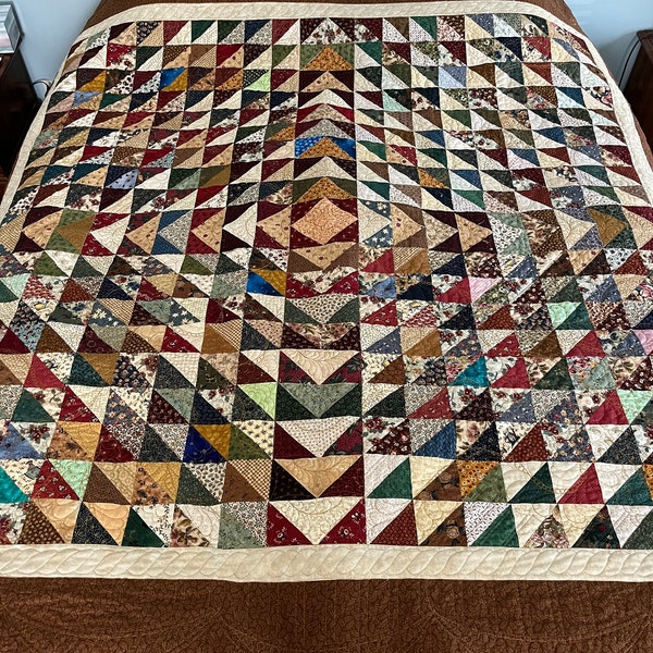 Half Square Triangle Bonanza Quilt