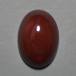 Fire Opal Cabochon from Mexico, 12x8mm
