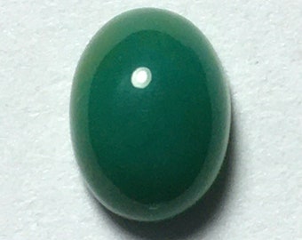 Gem Silica Chrysocolla Cabochon aus Peru, 8x6mm