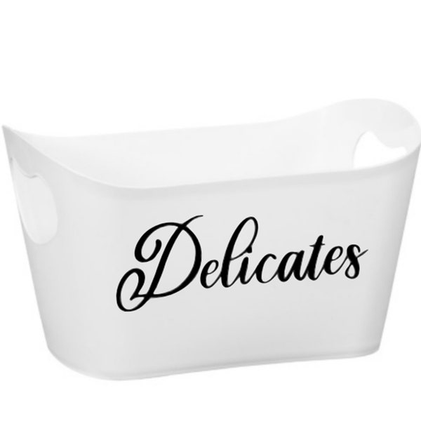 Delicate Storage Organization, Laundry Sign,Laundry Room Decor,Wash And Dry Sign, Laundry Room Sign, Laundry Organizer, Laundry Basket