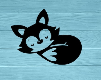 Sly Fox Vinyl Decal, Car, Laptop, Mug Sticker