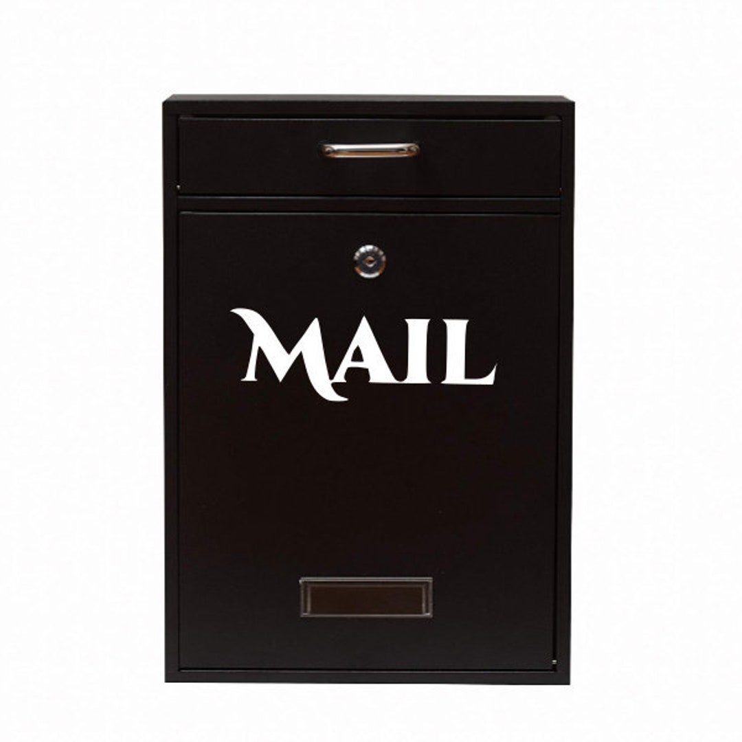 Mailbox Vinyl Decal / Mailbox Sticker / Mailbox Numbers Etsy