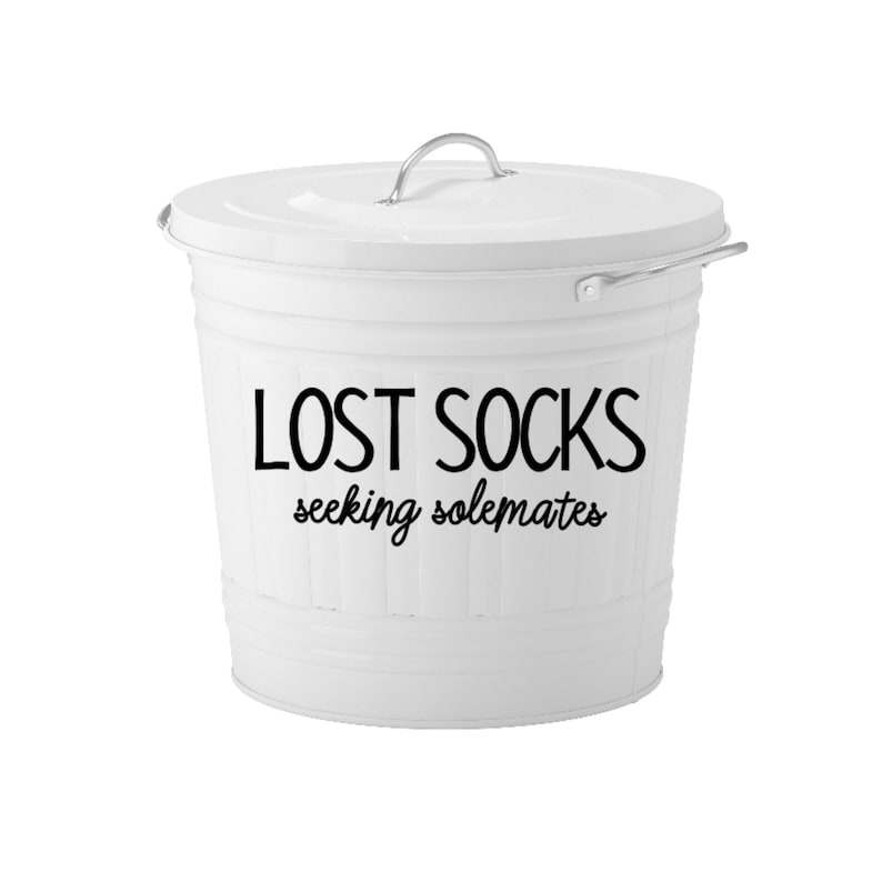 Lost Socks Decal Laundry Room Decal Laundry Room Decor Etsy
