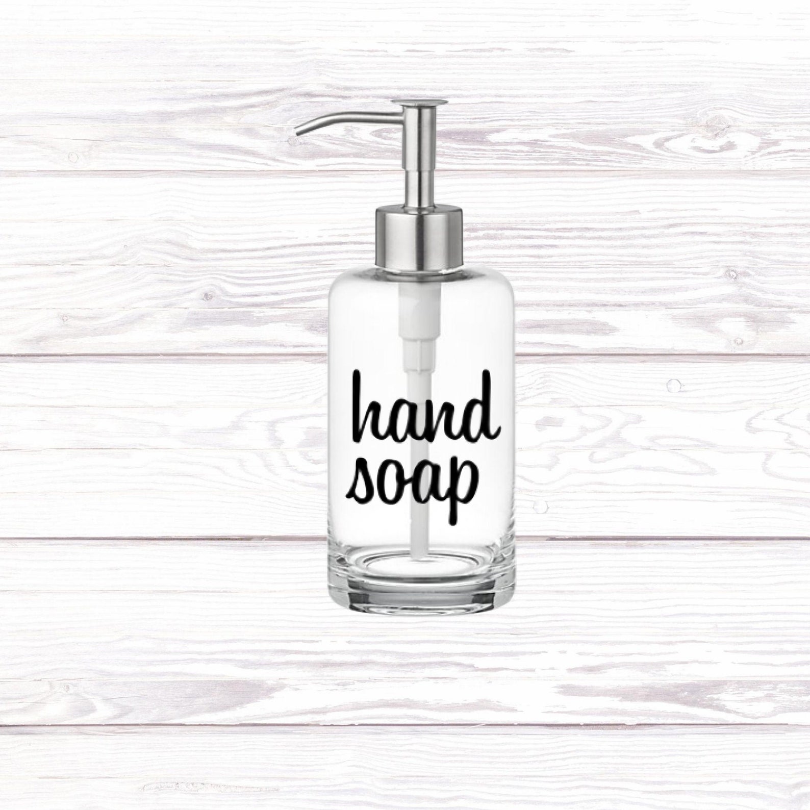 Hand Soap Decal Hand Soap Label Soap Dispenser Label Soap | Etsy