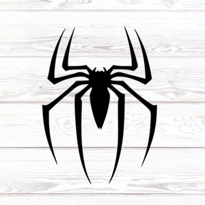 Black Spider Vinyl Decal: Car, Laptop, Window Sticker