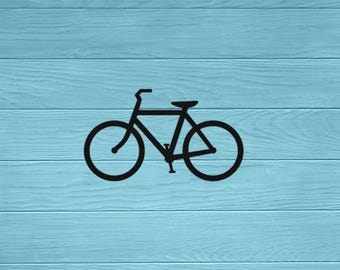 Bicycle Vinyl Decal | Bike Sticker | Truck Window | Laptop | Car | Tumbler | Cycling Decal | Mountain Bike Vinyl Sticker
