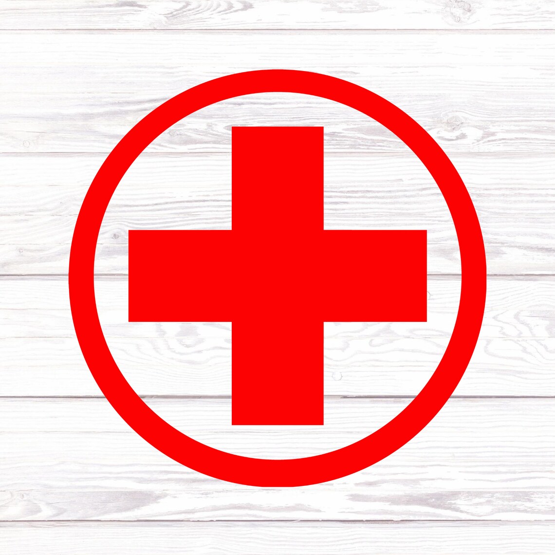 Medical Cross Decal First Aid Cross First Aid Decal Medical Etsy