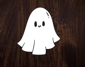 Holographic Ghost Vinyl Decal Sticker - 5.5x5.5 Inch For Cars, Laptops, Windows